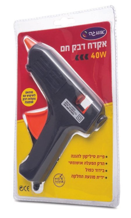 אקדח דבק חם 40 וואט